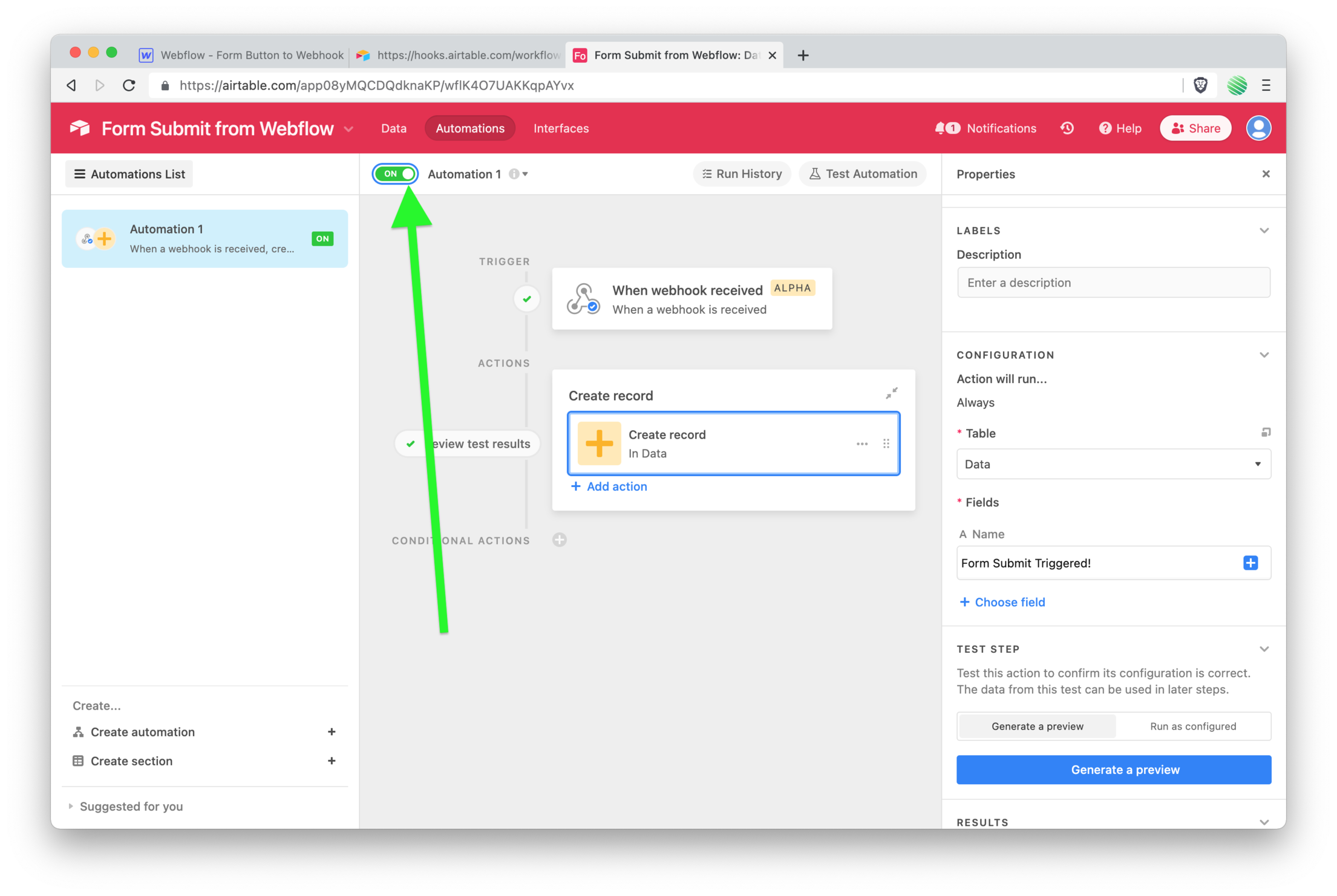 netflix airtable form