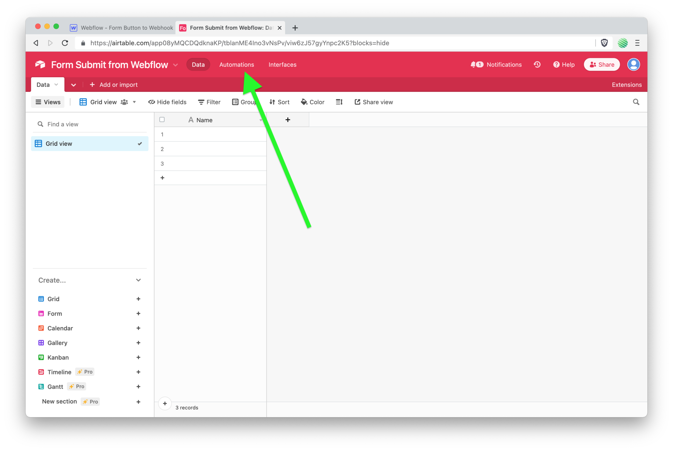 netflix airtable form